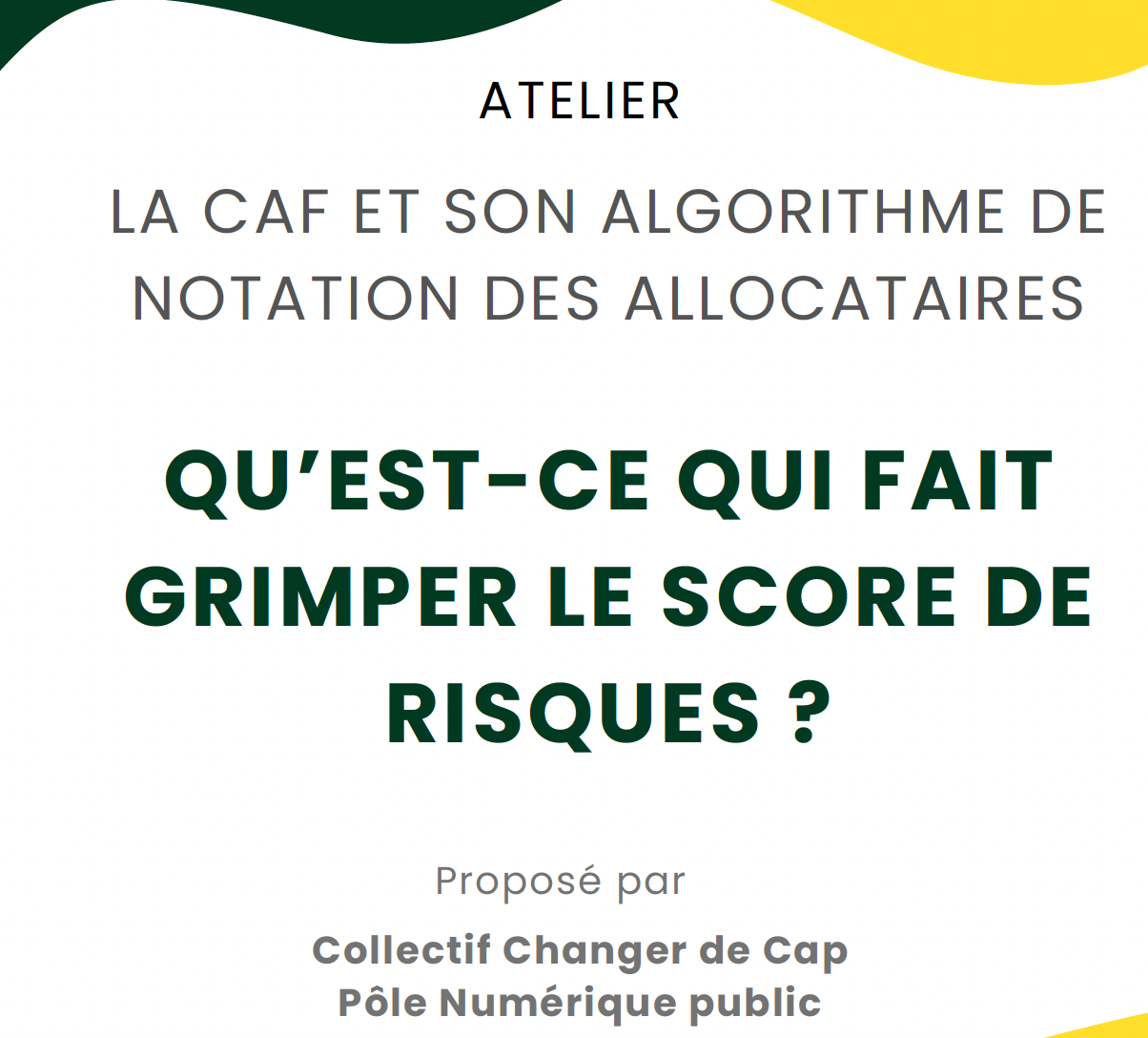 Couverture du support de l'atelier